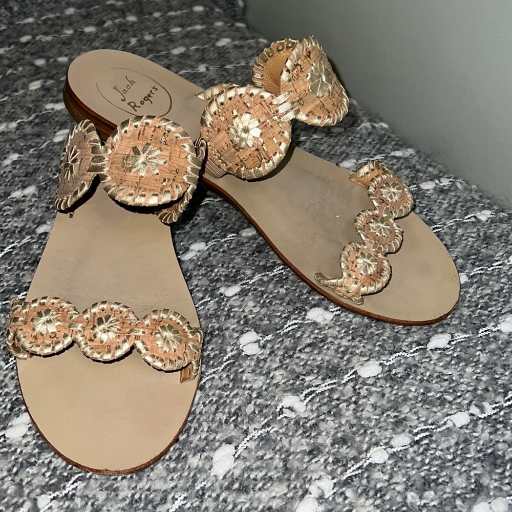 Jack Rodgers Cork Lauren Sandal…..Size 9.5